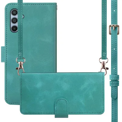 Imagen del producto de Funda Tipo Libro con Cuerda para Samsung Galaxy A54 (5G) - Turquoise