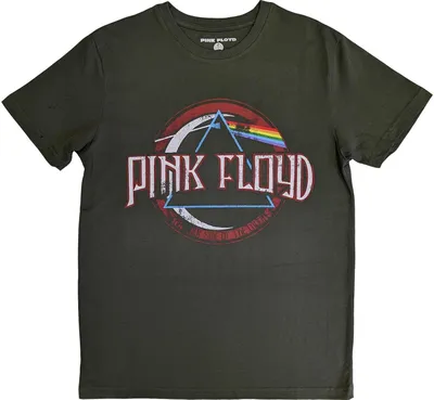 Image de Pink Floyd - "Dark Side Of The Moon Seal" T-Shirt für Herren/Damen Uni RO5510 (XL) (Grün)