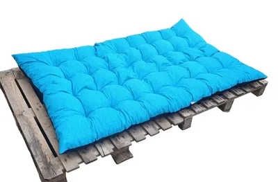 Produktbild von Gartenmatraze Maxikissen 180x115 cm Gartenkissen Loneta Türkis