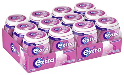Produktbild von EXTRA Kaugummi Bubblemint 12 Dosen