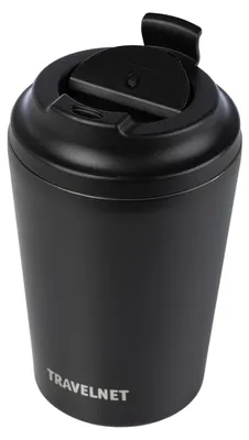Immagine prodotto di Tazza termica Travelnet – tazza da caffè da viaggio – tazza da viaggio per caffè e tè – 350 ml – acciaio inossidabile