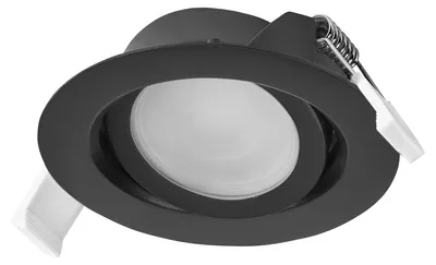 Produktbild von OSRAM 4058075853836 Spot Set LED Einbaustrahler DIM 4,9W 120° Schwarz