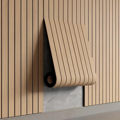 Selbstklebende 3D-Wandpaneele, Holzoptik, 1,8 m², 300x60x0,3 cm