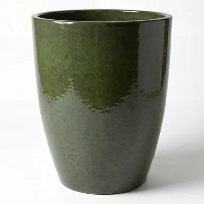 Zdjęcie produktu dla Doniczka ceramiczna Provencelia MAZARIN Delikatna zieleń, Ø37 cm x H49 cm, mrozoodporna