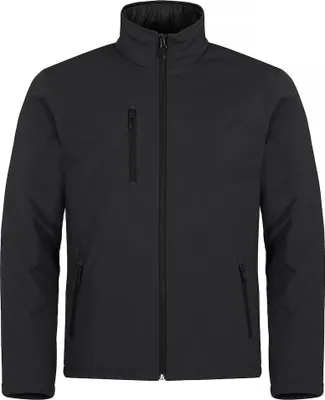 Produktbild von Clique - Softshelljacke Wattiert für Herren BC5885 (XXL) (Schwarz)