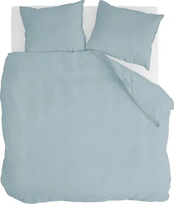 Produktbild von Vintage Baumwolle bettwäsche 240x220cm denim