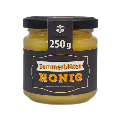 Produktbild von Deutscher Sommerblüten Honig 250g | Honig direkt vom Imker