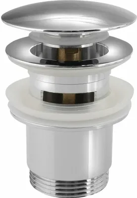 Immagine prodotto di Sapho Tappi di scarico - Scarico per lavabo, ClickClack, tappo grande, cromo CV1007