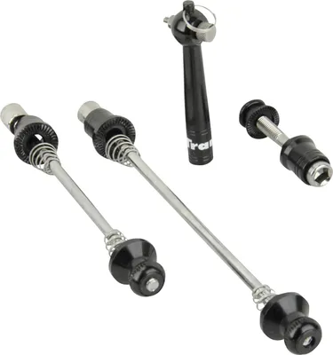 Produktbild von Tranzx Sattel Schnellspanner-Set mit 5-Kantschlüssel 3-teilig