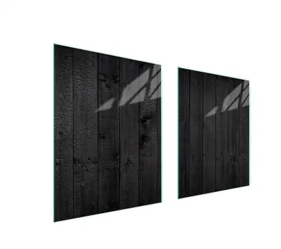 Produktbild von Glasschutzplatte Für Herd 85X52 Holz