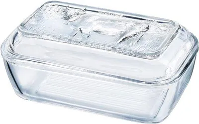 Produktbild von Butterbehälter mit Deckel - Butterbehälter - Butterschale mit Deckel - Butterbehälter mit Deckel - Butterdose