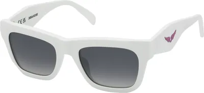 Zdjęcie produktu dla Zadig&Voltaire SZV367 0847 BIANCO NEVE LUCIDO 52/20/140 Okulary przeciwsłoneczne dla kobiet