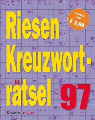 Produktbild von Riesen-Kreuzworträtsel 97
