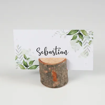 Produktbild von 50er-Set Hochzeits-Tischkarten I Platzkarte I Namenskarten I Blumen-Arrangement Motiv I dv_1096