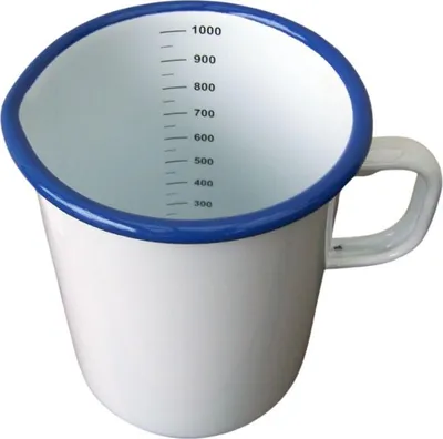 Produktbild von Emaille Meßbecher 1 ltr