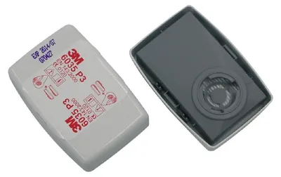 Produktbild von 3M 6035 P3R Partikelfilter, 2 Stück