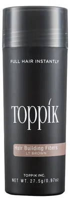Image de Toppik Hair Building Fibers Light Brown 27,5 g