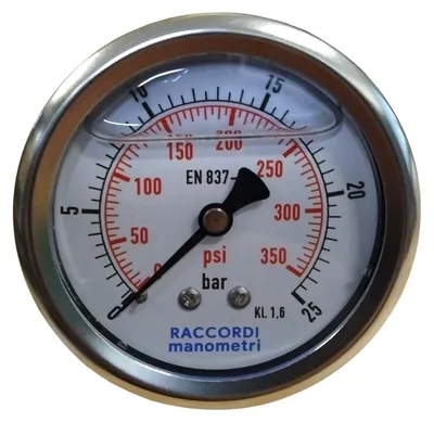 Produktbild von Hinteres Manometer 25 bar MG3-63 Gewinde 1/4"
