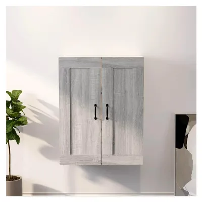 Produktbild von Hängeschrank Grau Sonoma 69,5 x 32,5 x 90 cm