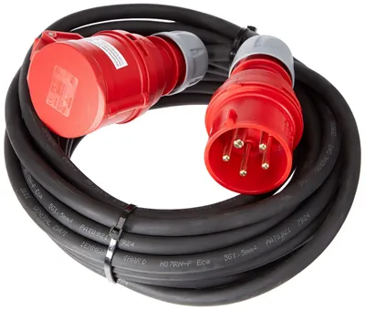 Zdjęcie produktu dla Przedłużacz CEE, 16A, 10m, kabel H07RN-F5G, 1,5 mm², 5-żyłowy