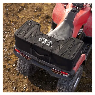 Produktbild von ATV Quadtasche Heckmontage Gepäckkoffer Gepäcktasche Tasche Quadkoffer schwarz 93 x 27 x 43 cm