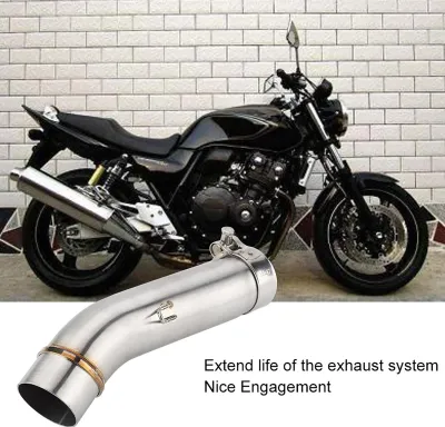 Obrázek produktu pro Úprava motocyklu výfukové centrální spojovací potrubí pro CB400