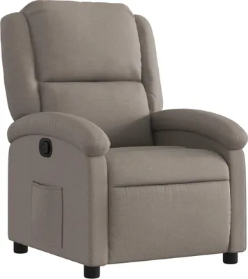 Produktbild von vidaXL Relaxsessel Taupe Stoff