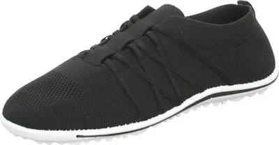 Produktbild von Alyssa Damen-Slipper-Barfußschuh Schwarz, Farbe:schwarz, EU Größe:38