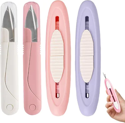 Produktbild von 3 Stück 2-in-1 Nadeleinfädler und Nahttrenner mit 2 Nähscheren