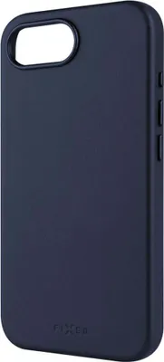 Zdjęcie produktu dla Etui na telefon iPhone 16e, Fixed MagLeather z MagSafe, ciemnoniebieskie