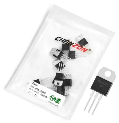 10 Stück BTB16-600 TO-220 Triac 16A