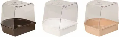 Obrázok produktu pre Kúpeľ pre vtáky Flamingo, farba béžová, rozmer 13x13x12,5 cm, farba béžová, rozmer 13x13x12,5 cm