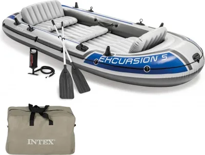 Obrázek produktu pro Intex 68325NP, Cestování/rekreace, Nafukovací loď, Vícebarevný, PVC, 5 člověk/lidí, 600 kg