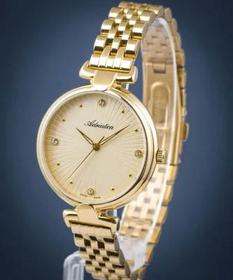 Produktbild von Adriatica A3530.1141Q CYRKONIE Gold Damenuhr
