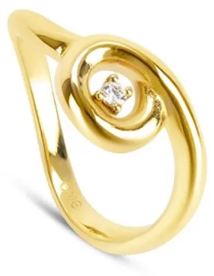 Produktbild von Eleganter Damen Goldring in Größe 6