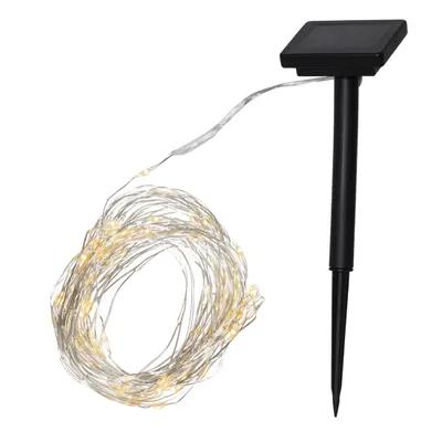 Produktbild von Solar-Lichterkette Dew Drop, (200 LEDs, Batterie)