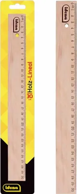 Produktbild von Idena Holzlineal FSC100% 4064997104253