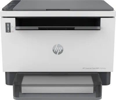 Produktbild von HP LaserJet Tank 2604dw Wireless Multifunction Schwarzweiß Drucker, Kopierer, Scanner; Duplex, Laser, 600 x 600 DPI, A4, 22 Seiten pro Minute, Doppelseitiger Druck, Grau