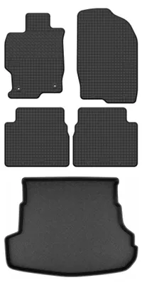 Immagine prodotto di Tappetini gomma SolidTread + bagagliaio per Mazda 6 II GH 2007-2012 5 pezzi