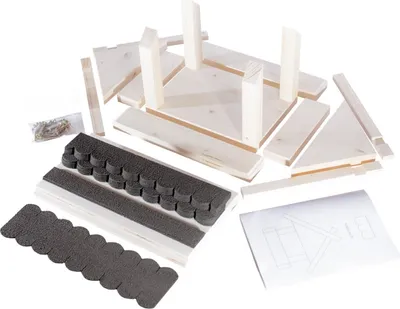 Produktbild von Vogelhaus Bausatz (klein) grau