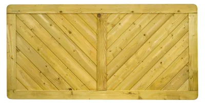 Produktbild von Ligna Gard Sichtschutzzaun Bern Pro gerade 180x90 cm Holzzaun Fichte Kesseldruckimprägniert stabiler Rahmen 44x88 mm sehr stabil
