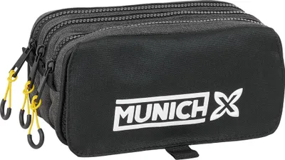 Obrázok produktu pre Safta Big Triple Mníchov Topo Penál Black Man Black One Size