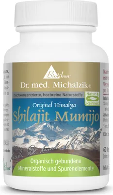 Produktbild von Shilajit Mumijo nach Dr. med. Michalzik ohne Zusatzstoffe - von BIOTIKON®