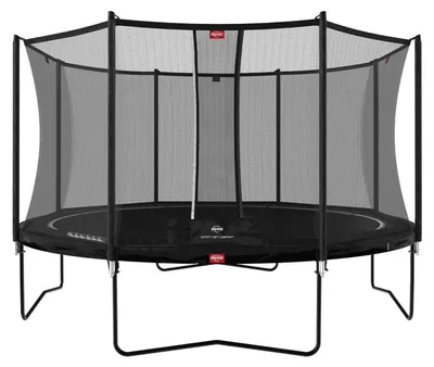 Produktbild von BERG Trampolin Favorit Regular 430 + Sicherheitsnetz Comfort Schwarz