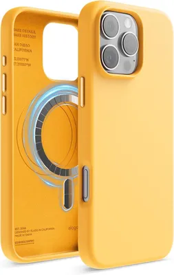 Produktbild von Elago MagSafe Silikonhülle für iPhone 16 Pro Max Sunshine