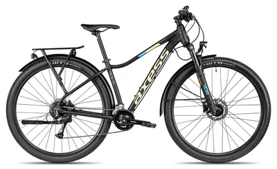 Produktbild von Axess MEEA DX ATB Damen-Mountainbike für Stadt & Offroad-Trips 29 Zoll Schwarz 19 Zoll