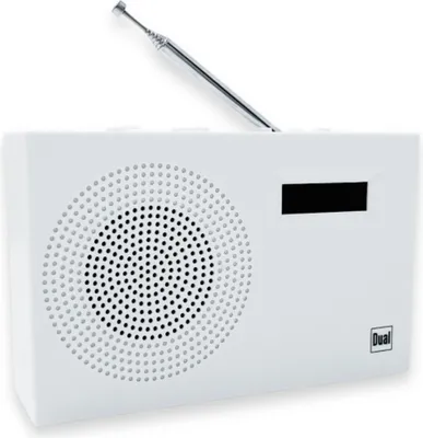 Produktbild von Dual MCR 117 DAB+ Digitalradio | UKW-RDS Tuner | Bluetooth-Musikübertragung | Wiederaufladbare Batterie | Kopfhöreranschluss | Tragbares Radio für Zuhause und Unterweg