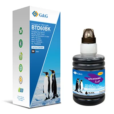 Image de G&G compatible avec BTD60BK, NPR-BTD60BK, noir, 6500s