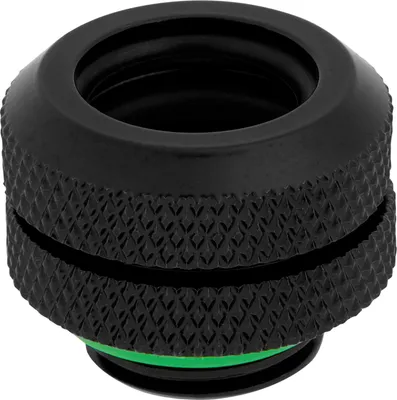 Produktbild von Corsair CX-9052001-WW, Anpassung, Messing, Schwarz, 1/4", 1,2 cm, Flüssigkeit
