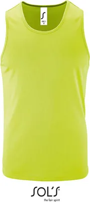 Produktbild von SOLs 02073 | Herren Sports Tank Top Sporty - Farbe: Apple Green - Größe: S